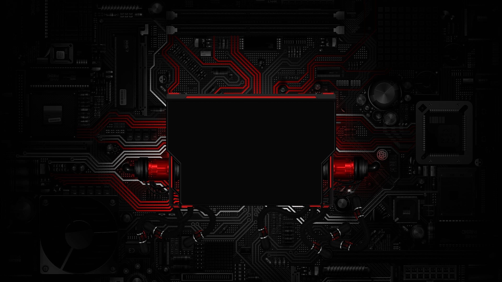 circuit board graphic